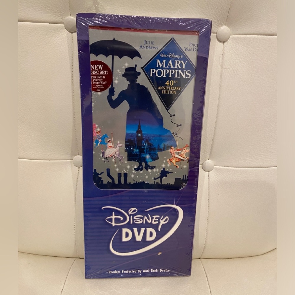 NWT - Walt Disney Mary Poppins 40th Anniversary Edition 2 Disc Set DVD
